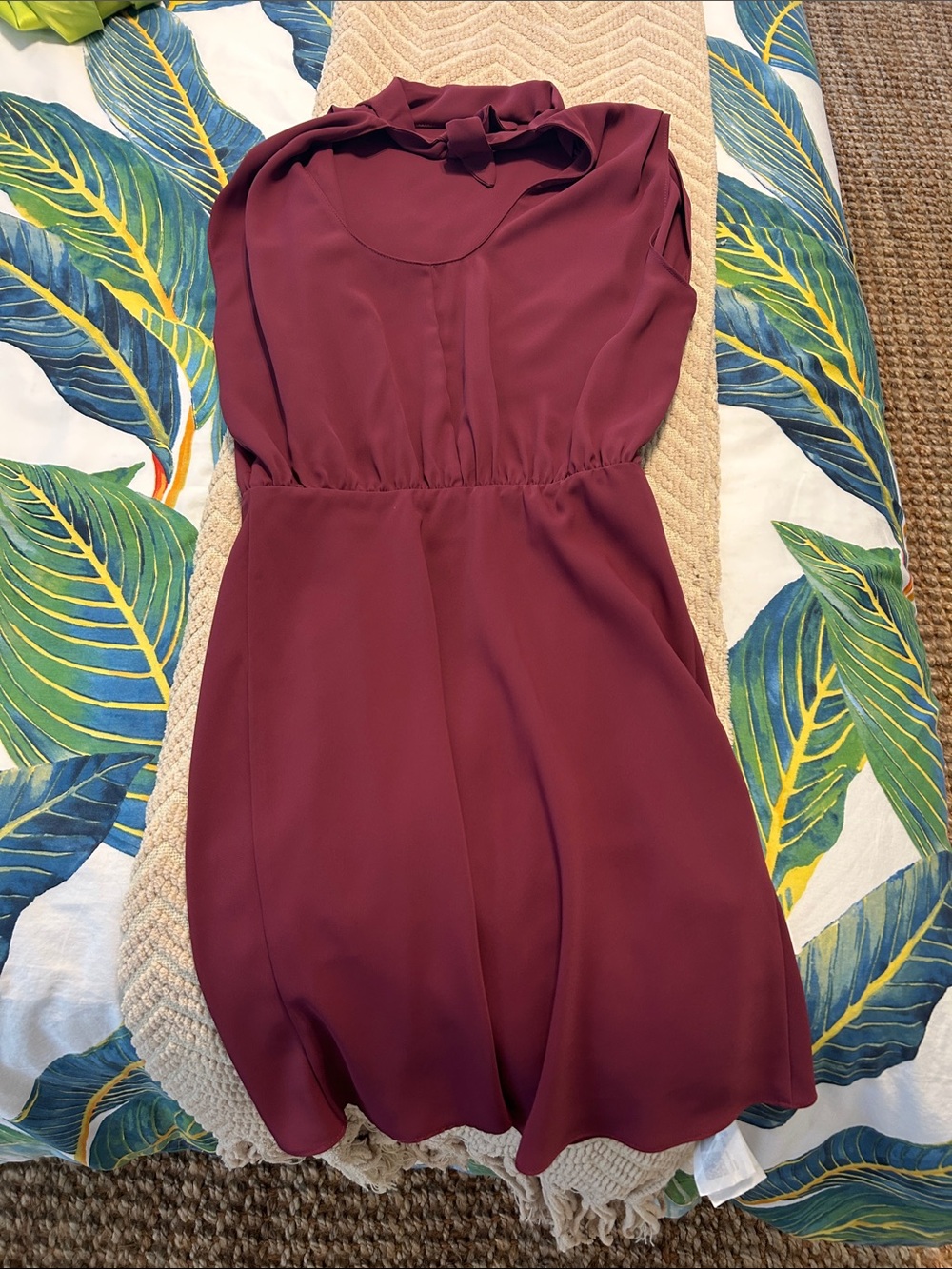 Amanda Uprichard Franny Mini Dress in Aubergine - Picture 5 of 6